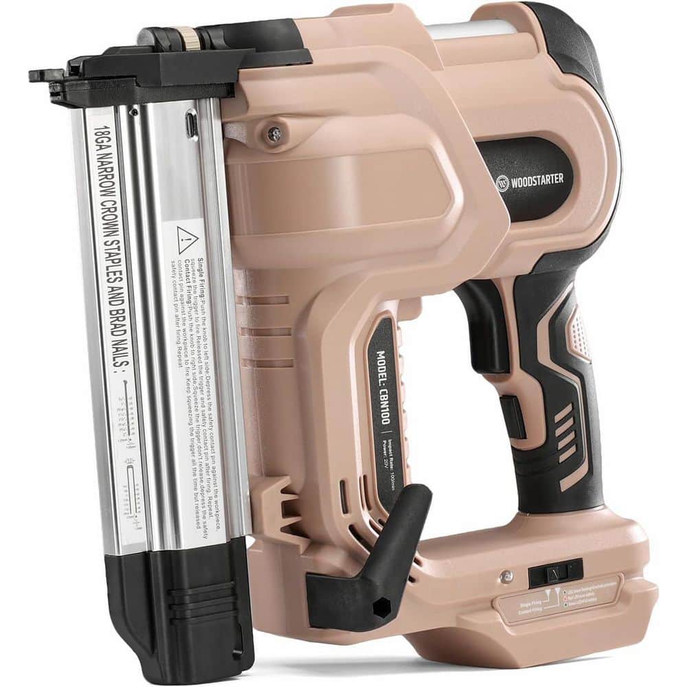 WOODSTARTER Cordless 2-in-1 Nail Gun & Staple Gun, 18GA, 400 Nails, Compatible with Makita Battery, Tool Only price history on PriceWatchPro
