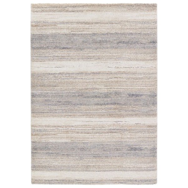 Caramon Brown 8 ft. x 10 ft. Abstract Area Rug
