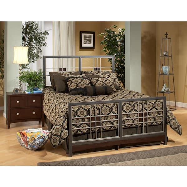 Hillsdale Furniture Tiburon Magnesium Pewter Full Bed Frame