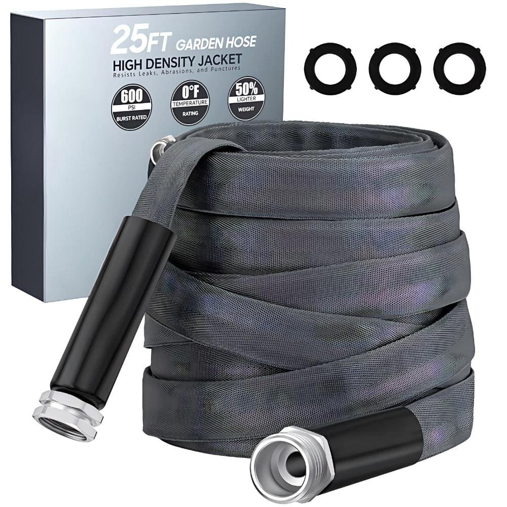 25ft TPU Garden Hose, Ultra Light Flexible Non Shrinking Drinking Water Safe All Weather price history on PriceWatchPro