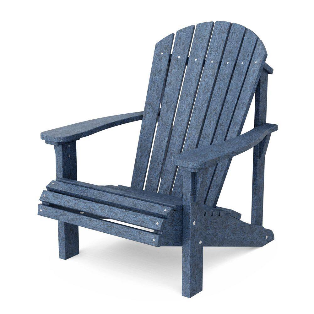 Heritage Patriot Blue HDPE Plastic Outdoor Sunrise Adirondack Chair price history on PriceWatchPro