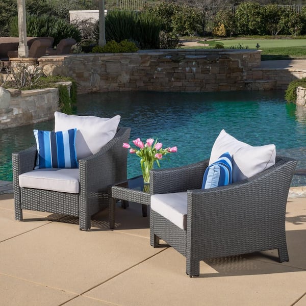 grey patio conversation sets
