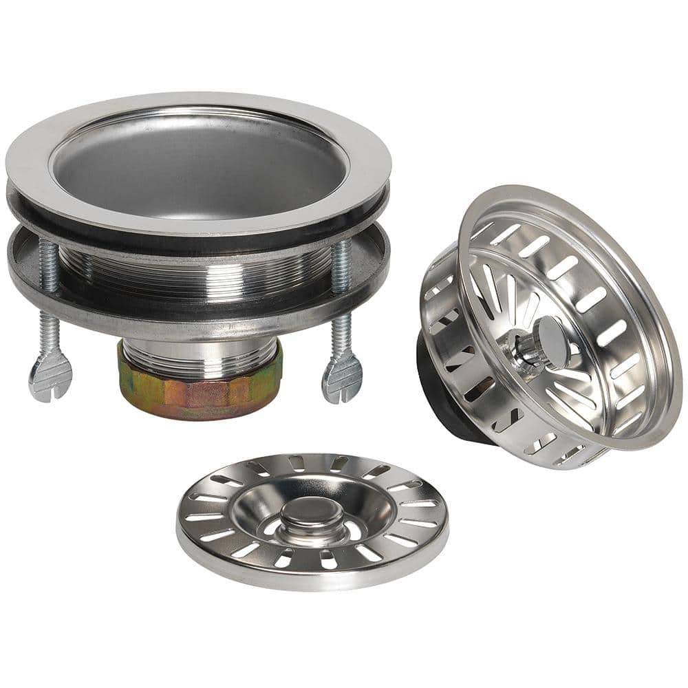 Glass Friendly Kitchen Sink Strainer - Stainless steel with polished finish price history on PriceWatchPro
