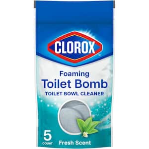 Foaming Toilet Bomb Fresh Scent Toilet Bowl Cleaner (5-Count)