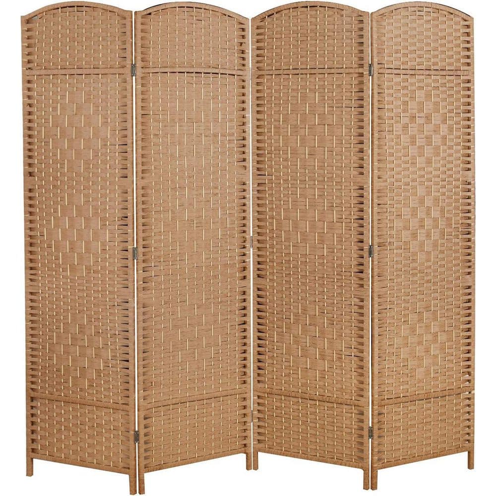 4 Panel Room Divider, Folding Screen