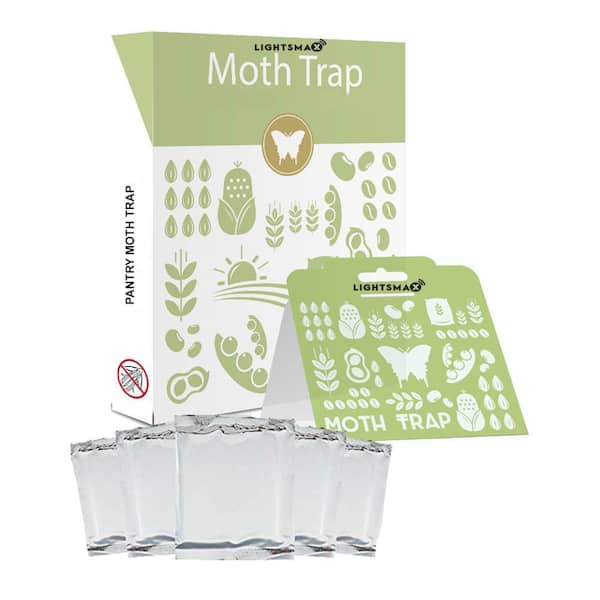 LIGHTSMAX Pantry Moth Trap (5-Pack) PMTX5 - The Home Depot