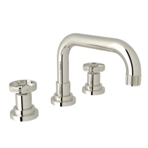 Campo Bath 8 in. Widespread 2-Handle Bathroom Faucet in Polished Nickel