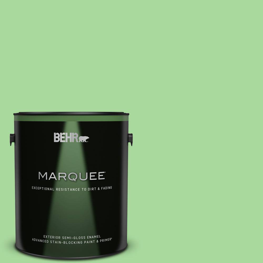 BEHR MARQUEE 1 gal. 440B4 Cool Aloe SemiGloss Enamel BEHR MARQUEE 1 gal. 440B4 Cool Aloe SemiGloss Enamel