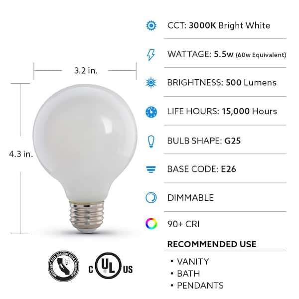 Led Light Bulb Wattage Chart Shelly Lighting