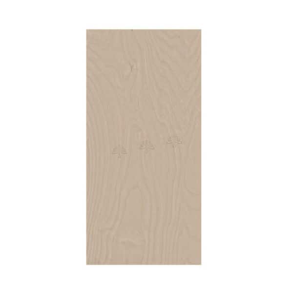 Slim Shaker Natural Wood 26 in. W x 0.125 in. D x 36 in. H in Kitchen Cabinet Finished Skin End Panel