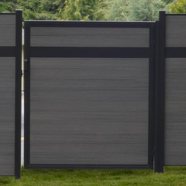EuroFence 8 ft. Heavy-Duty Gate Post Kit