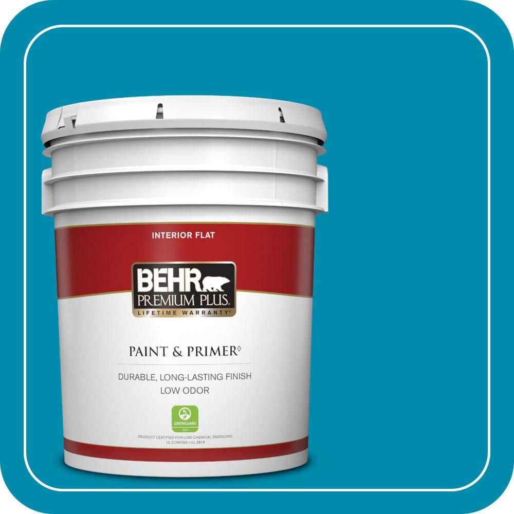 5 gal. #530B-7 Riviera Paradise Flat Low Odor Interior Paint & Primer price history on PriceWatchPro