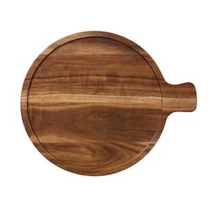 Artesano 9-1/2 in. Wood Tray Cover for Vegetable Bowl