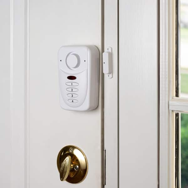 Maxim Wireless Intruder Alert Alarm Pack 4 Window Door Shed Flat House Office 