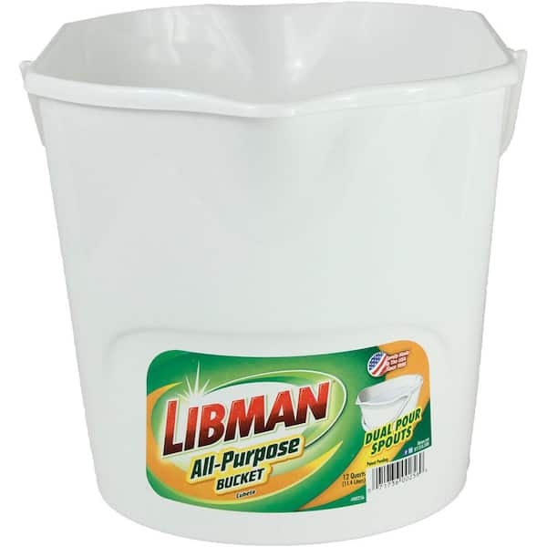 Rubbermaid 2.5 Gal. Brute Utility Bucket RCP296300GY - The Home Depot