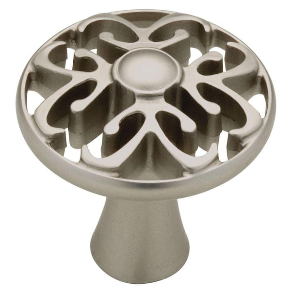 Liberty Panache 1-1/4 in. (32 mm) Matte Nickel Round Cabinet Knob