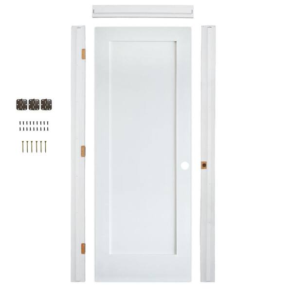 Reviews for Krosswood Doors ReadyToAssemble 30 in. x 80 in. Shaker 1