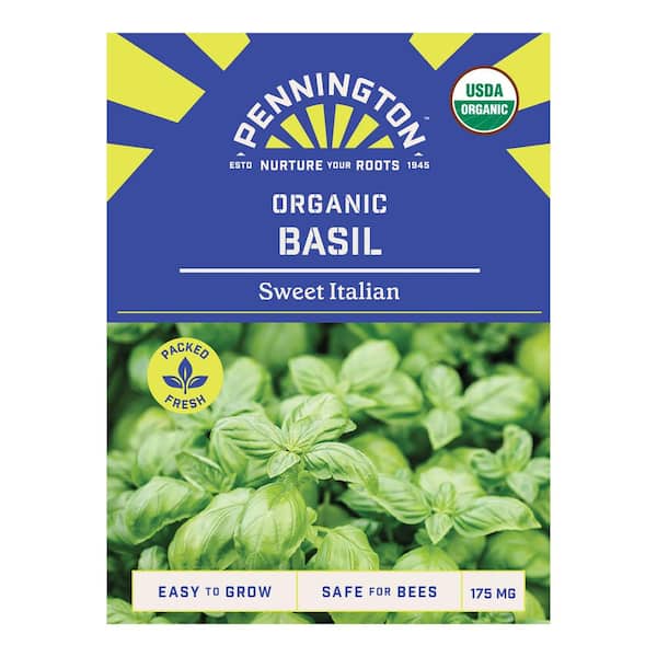 Pennington Organic Basil Sweet Italian Herb Seed