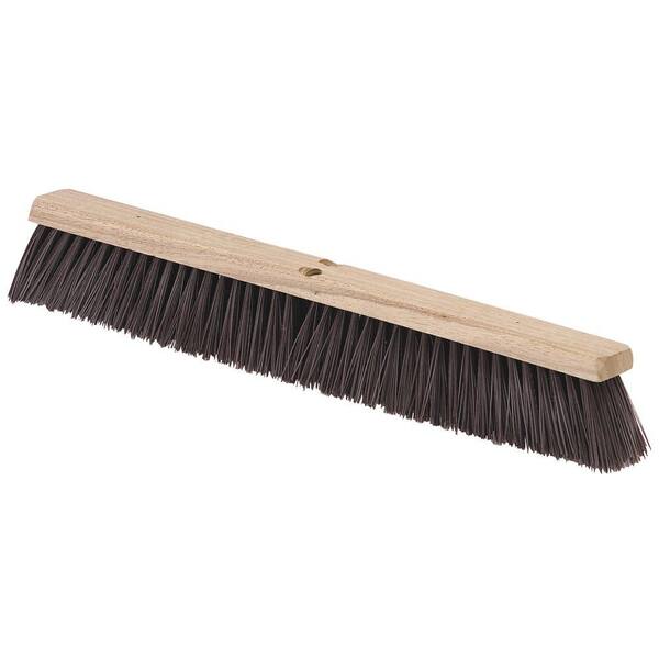 Carlisle 24 in. Polypropylene Floor Sweep Maroon (12-Pack)