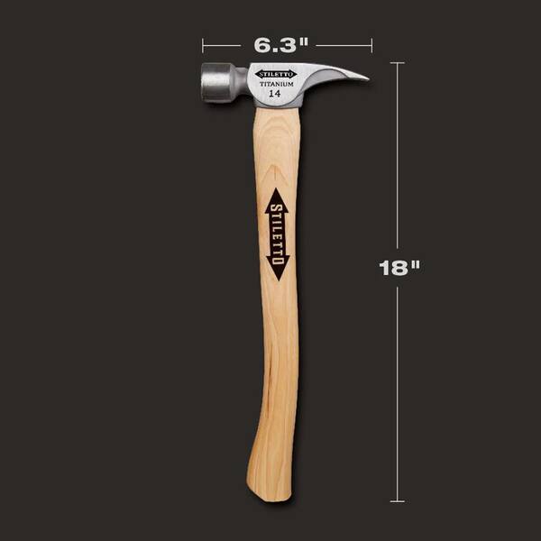 【美品】 ARMA PRO101 Martinez Tools | M1 15oz Dark Knight Titanium Framing Hammer