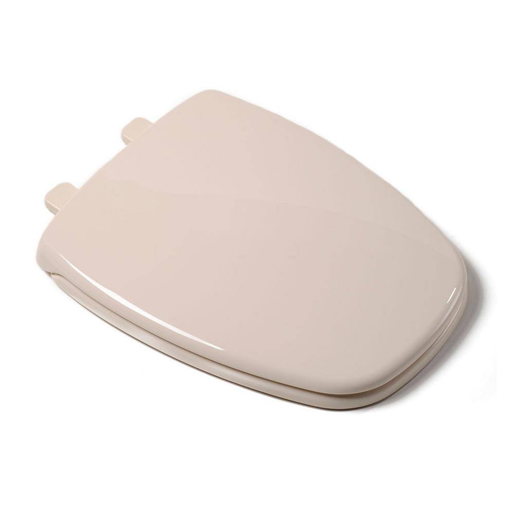 JONES STEPHENS Plastic Elongated Closed Front Toilet Seat fits Eljer