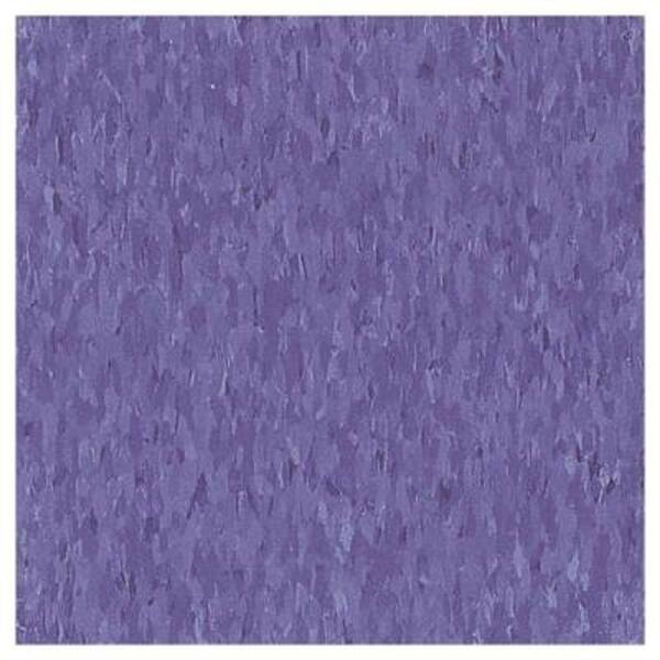 Armstrong Take Home Sample - Imperial Texture VCT Violet Bloom Limestone Standard Excelon Commercial Vinyl Tile - 6 in. x 6 in.
