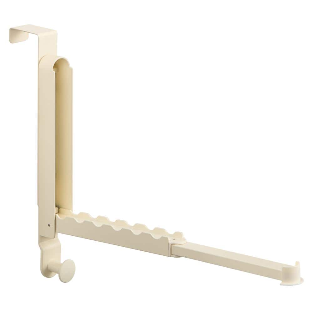 "Over Door Drying Rack Organizer 10.63""L x 1.18""W x 13.39""D Foldable Heavy-Duty, 6 Anti-Slip Hooks, Gray" price history on PriceWatchPro