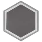Cemento Hex Holland Strait 7-7/8 in. x 9 in. Cement Floor and Wall Tile (4.56 sq. ft./Case)