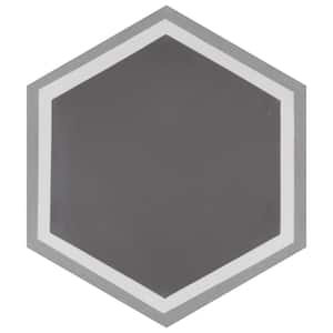 Cemento Hex Holland Strait 7-7/8 in. x 9 in. Cement Floor and Wall Tile (4.56 sq. ft./Case)