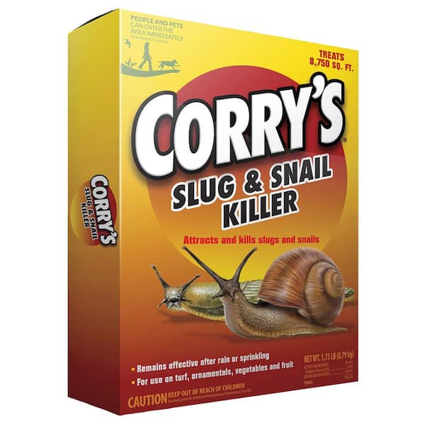 Corry's 1.75 lb. 8,750 sq. ft. Outdoor Lawn and Garden Slug and Snail Killer