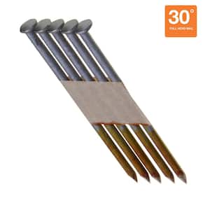 3-1/4 in. x 0.131 in. 30° Offset Round Head Hot Dipped Galvanized Smooth Shank Nails (1,000 per Pack)