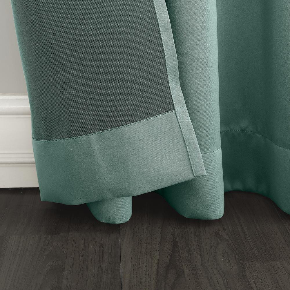 Mineral Room-Darkening Polyester Grommet Curtain Panel 40" x 84"