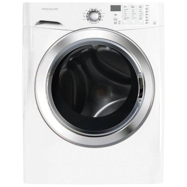 Frigidaire 3.9 cu. ft. High-Efficiency Front Load Washer with Steam in Classic White, ENERGY STAR