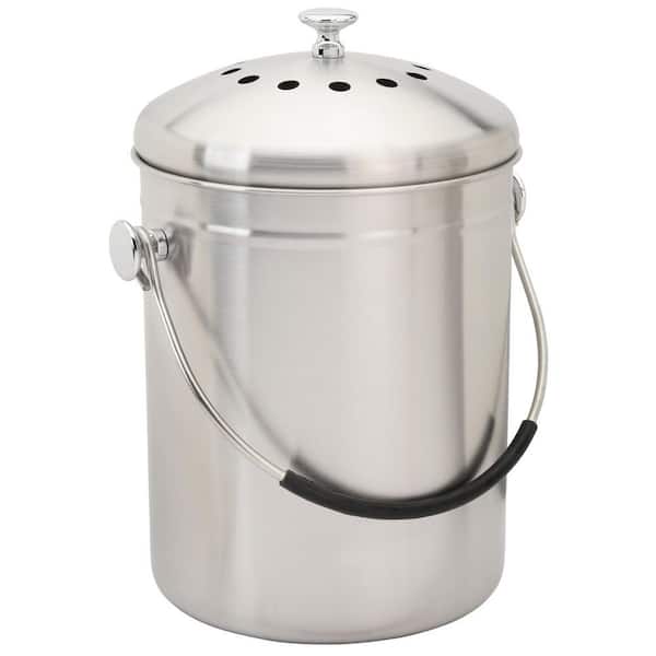 1pc Kitchen Compost Bin For Kitchen Countertop - 1.3 Gallon