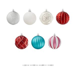 60 Count Polar Shimmer Ornaments