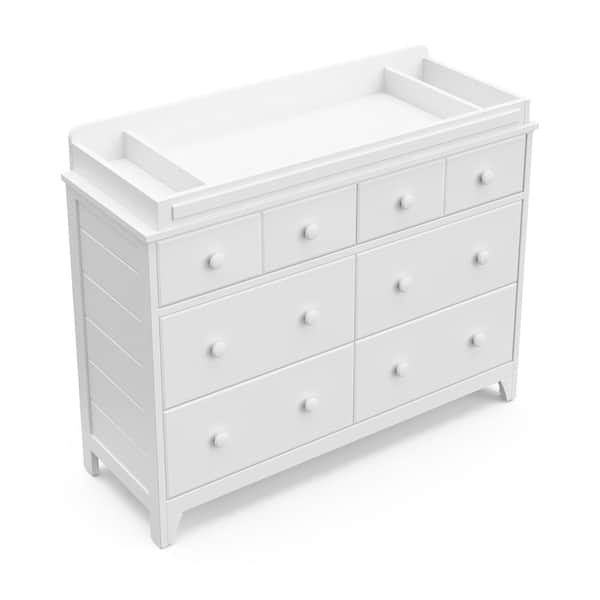 Storkcraft Universal Changer Topper White for Kids Dressers 00610