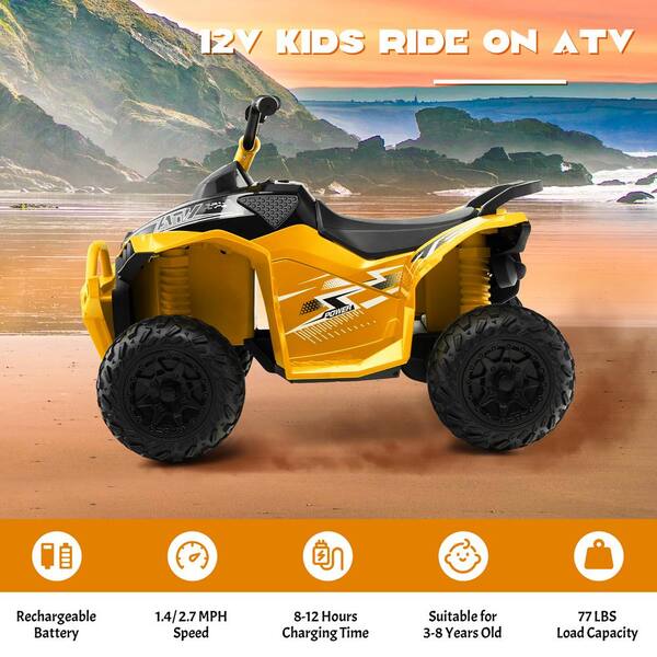 Battery powered atv for 8 hot sale year old