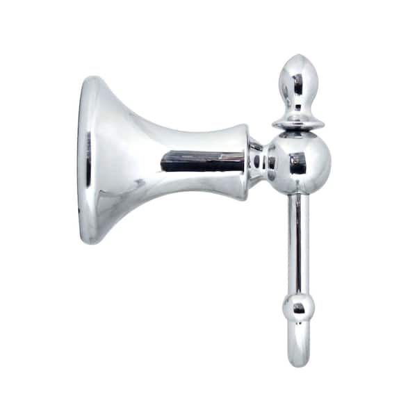 Bancroft Double Robe Hook in Polished Chrome