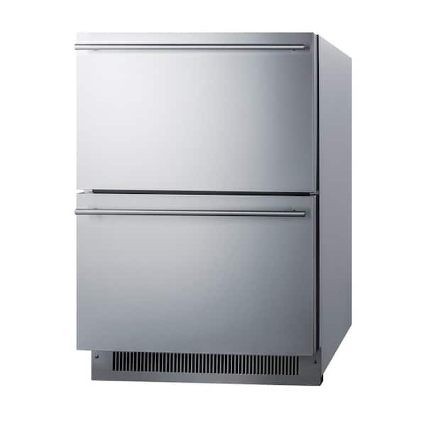 https://images.thdstatic.com/productImages/81bebcea-0cef-44d1-9a09-71108d6e3109/svn/stainless-steel-summit-appliance-drawer-refrigerators-adrd24ss-a0_600.jpg