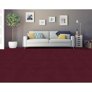 Nexus Red Residential 12 in. x 12 Peel and Stick Carpet Tile (12 Tiles/Case) 12 sq. ft.