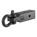 CURT Manufacturing 45832 D-Ring Shackle Mount Trailer Hitch, Fits 2-Inch  Receiver, 13,000 LBS