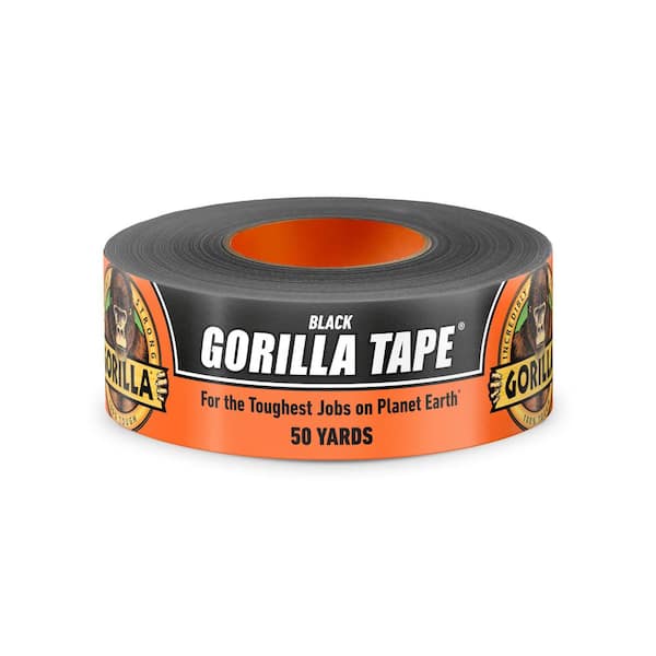 Gorilla 50 yd. Black Duct Tape (6-Pack)