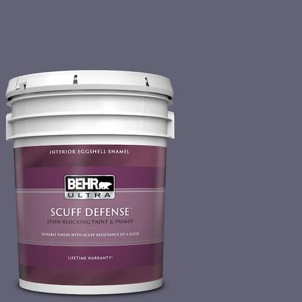 BEHR ULTRA 5 gal. #620F-6 Purple Orchid Extra Durable Eggshell Enamel Interior Paint & Primer