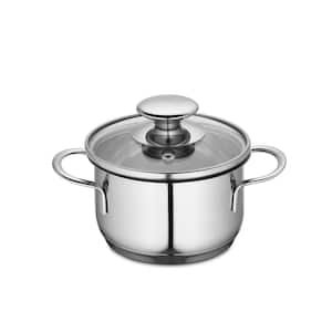 Kuchenprofi .7 qt. Stainless Steel Stock Pot with Glass Lid