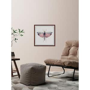 32 in. H x 32 in. W "Pink and Blue Wings" by Marmont Hill Art Collective Framed Printed Wall Art