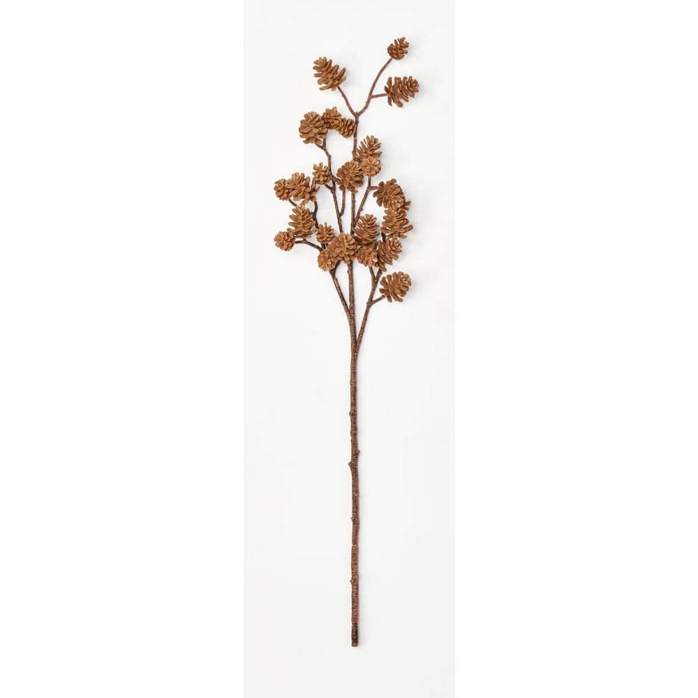 30 in Artificial Pine Cone Spray, Set of 3