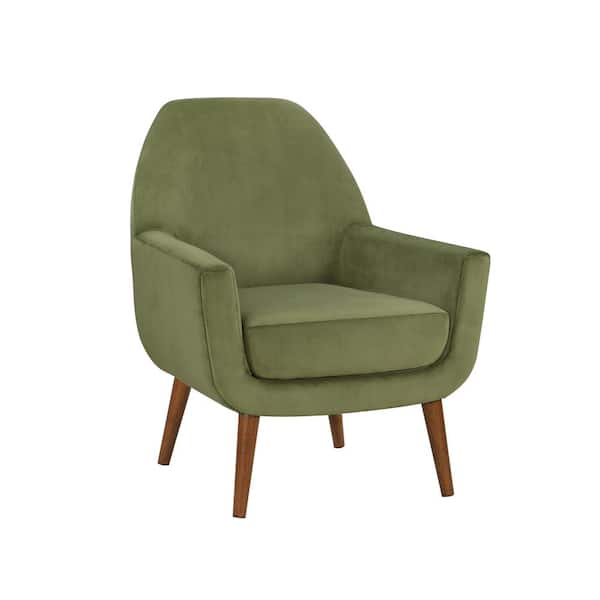 Comfort kit for wire chair - velvet green