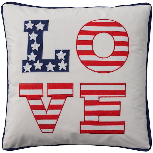 Americana throw clearance pillows