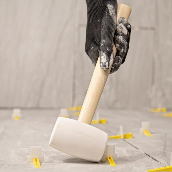 16 oz. White Rubber Tile Tapping Mallet
