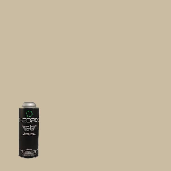 Hedrix 11 oz. Match of Gobi Desert 710C-3 Low Lustre Custom Spray Paint (2-Pack)